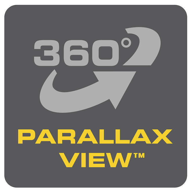 icon detailing a 360 degree parallax view