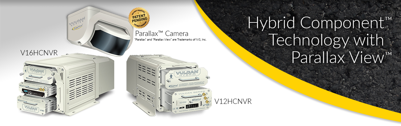 banner displaying hc nvrs and the parallax camera