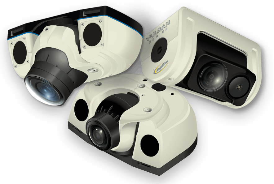 AngelTrax Vulcan Series interior and exterior vehicle cameras.