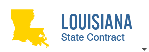 louisiana state contract logo